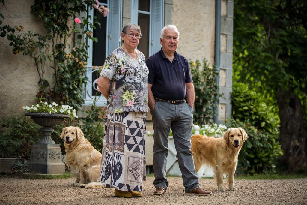 Bed and Breakfast Domaine De Gaudon Ceilloux Exterior foto